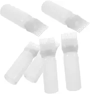 Hair Dye Applicator Bottle Comb Scalp Oil Dispenser Applicator Brush for Home Salon