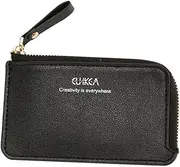 [ANDRESLAD] Wallet Men Purse Slim Wallet for Men Credit Cards Holder Coin Durable Zipper Design