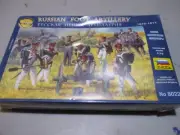 Zvezda 1/72nd scale #8022 Russian Foot Artillery 1812-14