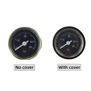 EDgun 28mm Dial Precision Air Pressure Gauge FX Manometer 350Bar With 1/8'' BSP or M10 Thread 1-8BSP black
