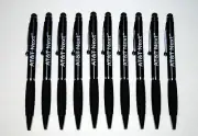 10 AT&T 2in1 Black Ink Stylus Touch Screen Pen for ipad Tablet cell phone ipod