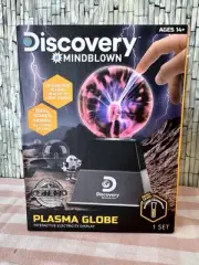 NEW In BOX. Discovery Mindblown Plasma Globe Interactive Display Of Electricity.