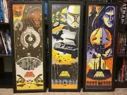 Star Wars Prints - Eric Tan - Phantom Menace/Attack ot Clones/Revenge ot Sith