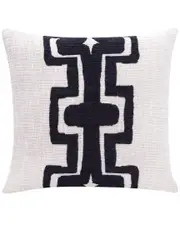 LR Home Scarlett Geometric Handmade Throw Pillow