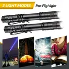 2PCS Tactical Pocket Flashlight Small LED Torch Light Mini Super Bright Penlight
