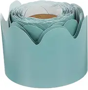 ERINGOGO 1Roll Adhesive Wave Border Trim Roll Decorative Border Sticker for Classroom Projects for Scrapbooking Crafting Self Adhesive Coated Material