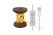 Goobay LED Fairy Lights Home Decor Decorative Lighting w Yarn Bobbin Spool Cable