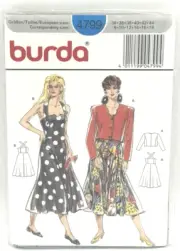 Burda Pattern #4799 - Ladies Dress & Jacket (Sizes 8-18)