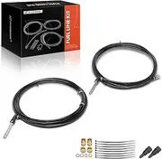 Fuel line Kit Compatible with Chevrolet Silverado 1500 2004-2010, Silverado 2500 HD 2004-2010, Silverado 3500 HD 2007-2010 & GMC Sierra 1500 2004-2010, Sierra 2500 HD, Sierra 3500 HD