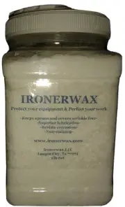Ironerwax wax lubricant for flatwork ironer 2lb
