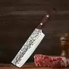 12 Inch Forged Knife Handmade Kitchen Chinese Chef Meat Slicing Cleaver Cutting