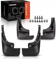 A-Premium Set of 4PCS Mud Flaps Splash Guards Mudguards Mudflaps with Hardware