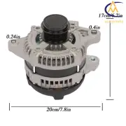 125Amp 12V 6-Groove Pulley Alternator 27060-0T240 For Toyota Corolla 2014-2019