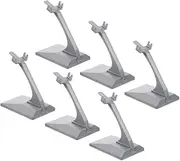 Generic 6pcs Aircraft Model Display Stands Plastic Holders for Airplane Models Enhanced Stability for Collectibles Figures for Building Blocks Planes