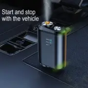 Wireless Smart Car Perfume Clip Intelligent Start/Stop Metallic Appearance