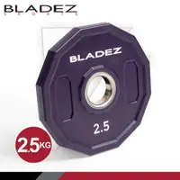 在飛比找momo購物網優惠-【BLADEZ】OP5-CPU奧林匹克包膠槓片-2.5KG(