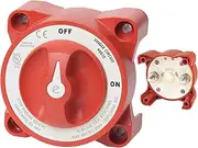 Battery Power Cut | 350A Heavy Duty Marine Boat Waterproof Disconnecting ON/Off - Power Disconnect Cutoff for Yacht, Marine Boat, Car