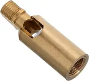 Kisangel Adjustable Angle Ceiling Light Adapter Sconce Part Copper Ceiling Fan Accessory