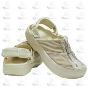 Crocs Running Vest Bone White Beige 2096747-2Y2 Clog Moccasin Csual Shoes