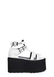 [Lamoda] Just Peachy Platform Sandals - White
