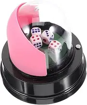 QUMIIRITY Electric Dice Shaker Cup with Dices for Ktv Bars Family Gatherings Design for Guessing Dice Games Fun Party Game Tool for All Occasions Random Color