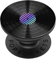 PopSockets Phone Grip with Expanding Kickstand, Adhesive Grip - Backspin Retro Vinyl