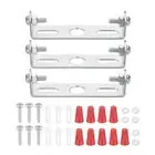 3 Set 65mm (2.6") Universal Light Fixture Mounting Bracket Kit with Screw