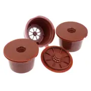 3PCS Reusable Coffee capsules for Caffitaly refillable coffee pods coffee filtF6