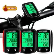 Large Screen Bicycle Computer Waterproof Speedometer Odometer Cycling Stopwatch