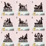 Computer IT Wedding Cake Topper Code Gamer Gaming Funny Bride Groom Mr Mrs