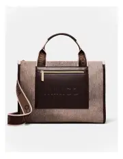 [Mimco] Patch Tote Bag in Bitter Chocolate