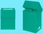 Ultra Pro 80+ Aqua Deck Box Standard Small Card Holder gaming mtg ccg game tcg