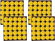 Perfk Candles Decorative Traditional Buddhist Meditation Ghee Butter Lamps Tibetan Crafts for Diwali Altars Ceremonies Church New Year, 2 Hours Yellow 100x