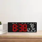 Temperature Digital LED Clocks Display Table Clock for Bedroom