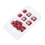 24pcs False Toe Nails Women Girls Fake Toe Nails Art Tips Artificial Full Co WTD