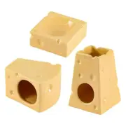 Hamster Habitats Cartoon Hamster Hideout for Chipmunk Hedgehog Dwarf Hamster