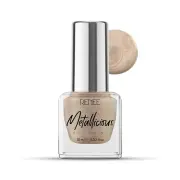 RENEE Metallicious Nail Paint- Gold Brass 10ml | Acetone & Paraben Free