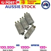 CAPACITOR - 8uF 450v AC - 64mm x 33mm - Plastic With Stud (M8)