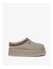 [UGG Australian Shepherd] Ventus Cow Suede Platform Slippers in Brown