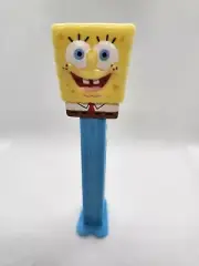 Pez Dispenser SpongeBob Square pants Blue Stem