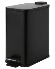 SunnyPoint 5 Liter / 1.32 Gallon Soft Close Rectangle Waste Basket