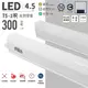 LED T5 1呎 全塑管支架燈 層板燈 白光 黃光 自然光 CNS認證 全電壓 附串接線 歐洲照明品牌 間接照明