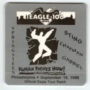 Human Rights Now Event Backstage Pass 1988 Bruce Springsteen Sting Peter Gabriel
