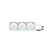 Eskimo Junior - 360mm AIO CPU Liquid Cooler- Three RGB Squama 2503W Fan- Inte...