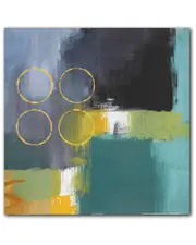 Ready2HangArt Abstract LXXXI Wrapped Canvas Wall Art by Tristan Scott