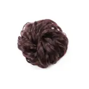 3 Pcs Synthetic Messy Hair Buns Tousled Hairpiece Elastic Band Chignon Curly Scrunchie Updo Cover Hair