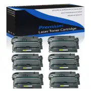6PK CF214A 14A Toner For HP LaserJet Enterprise 700 M712dn M712n M712xh M725z