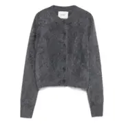 [Lisa Yang] Lisa Yang Brushed Cashmere Cardigan II NUMERIC GREY