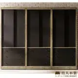 在飛比找遠傳friDay購物優惠-日本直人木業-ANTE原木風格3個三抽243CM衣櫃
