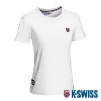 在飛比找蝦皮商城優惠-K-SWISS Drawstring Tee棉質吸排T恤-女